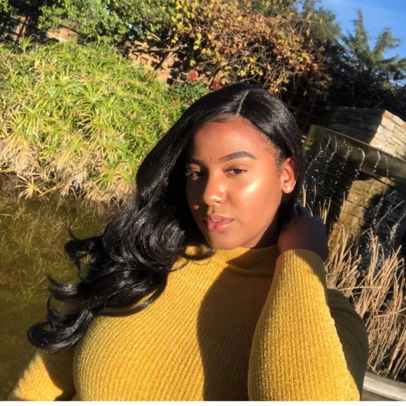 Laura B in a swimsuit