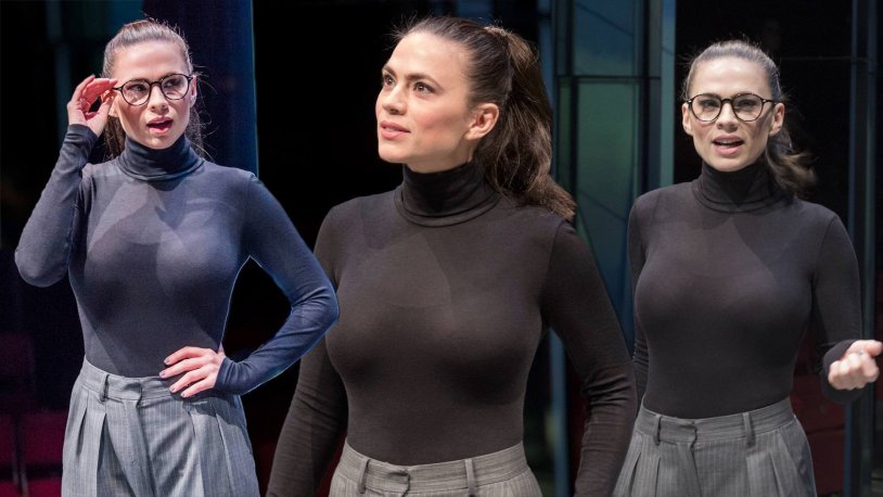 Haley Etwell in a turtleneck