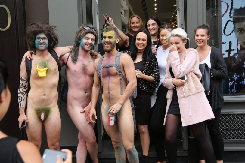 Naked wife in front of a friend