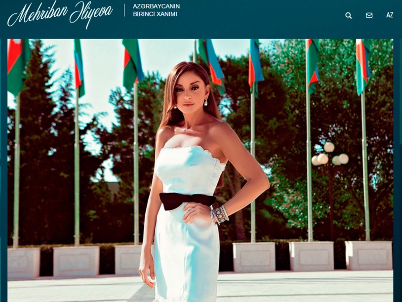 Mehriban Aliyev's legs