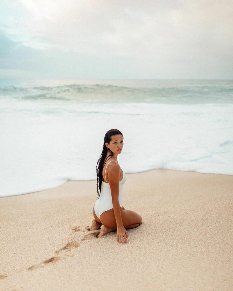 Lily Che in a swimsuit 2020