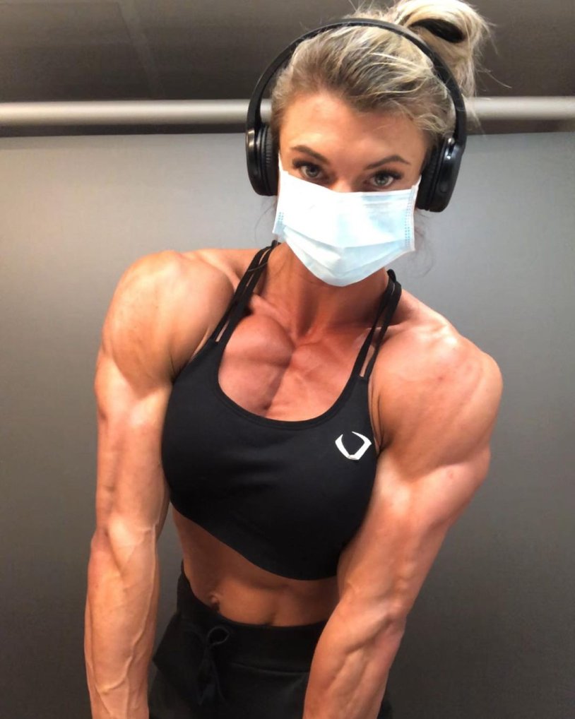 Alena Apina in underwear