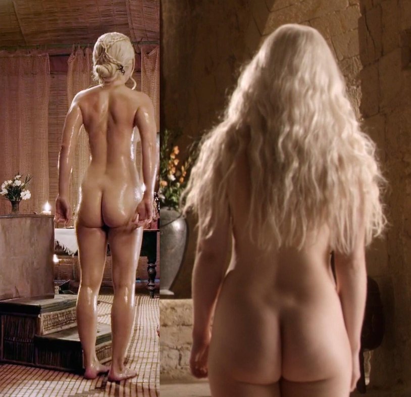 Emilia Clark Game of Thrones ass