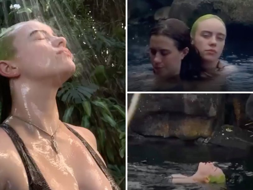 Billy Ailish Blonde with bangs