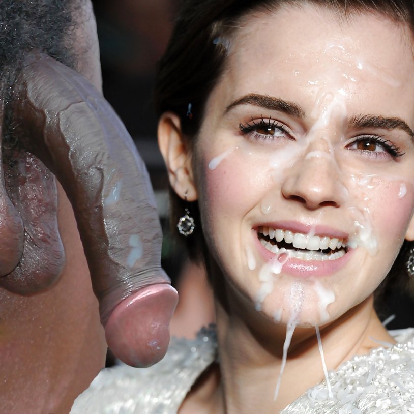 Emma Watson finished in his mouth