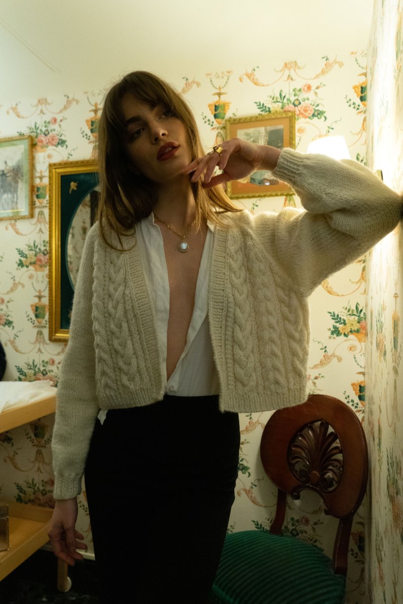 Knitted cardigan
