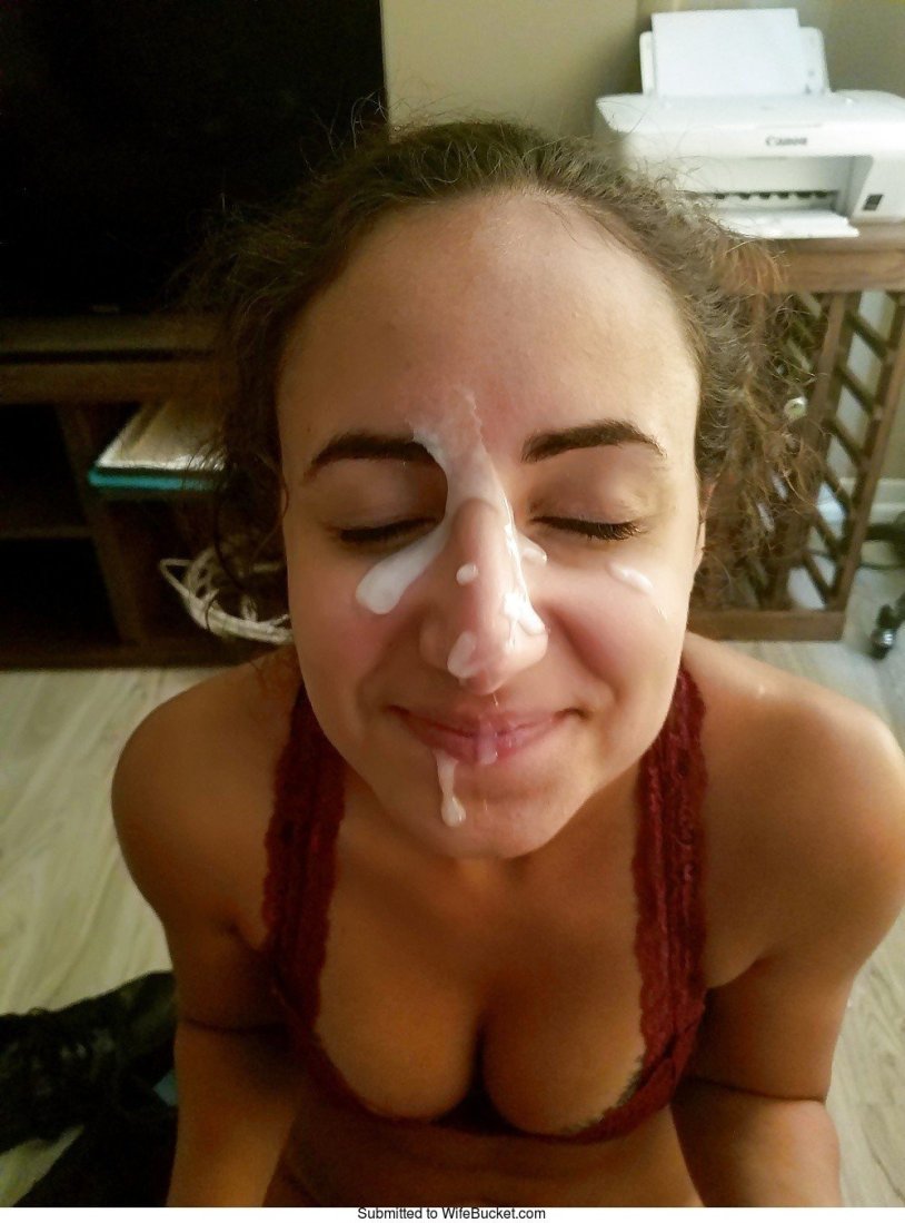 Teen Facial Selfie in the forest incest