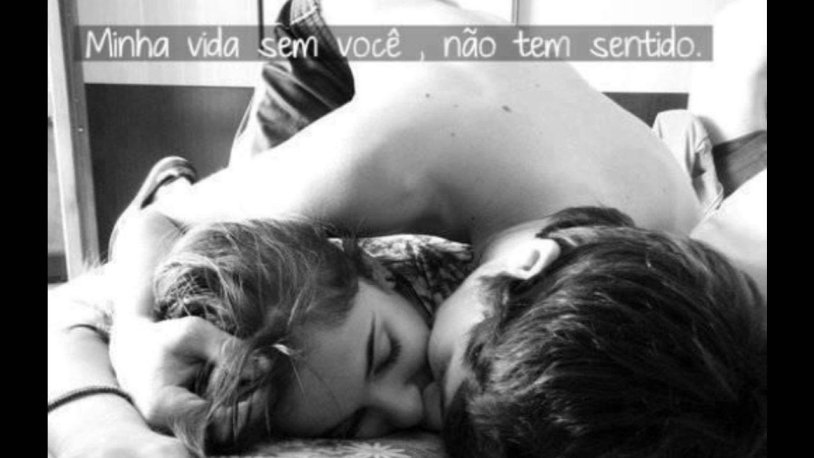 Boyfriend and Girlfriend in Bed