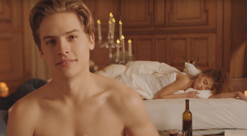 Dylan Spraberry is naked