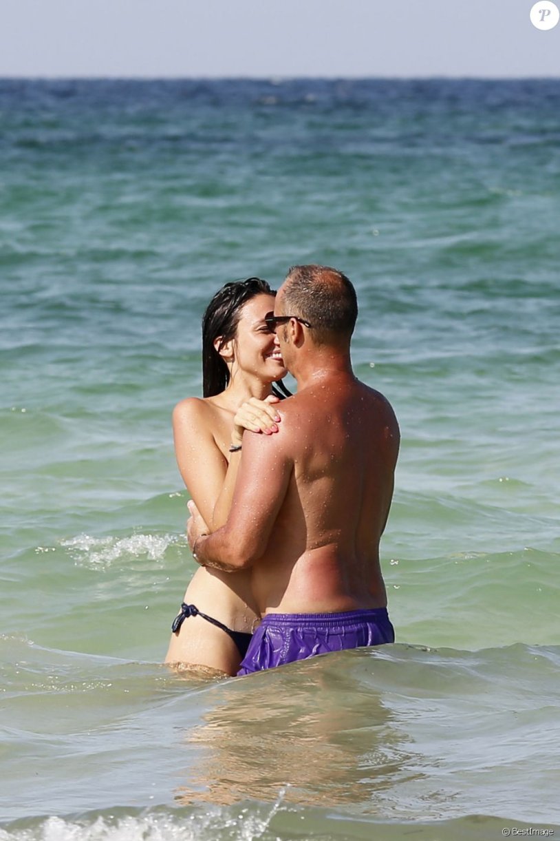 Delphine Wespiser in a swimsuit