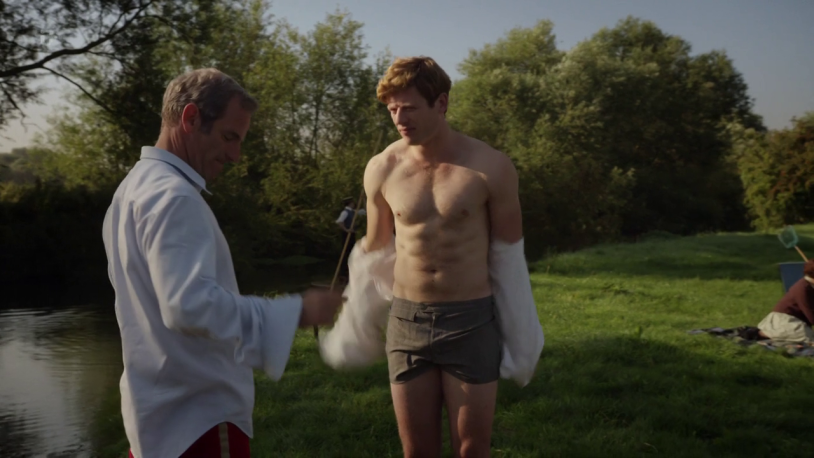 James Norton torso Body