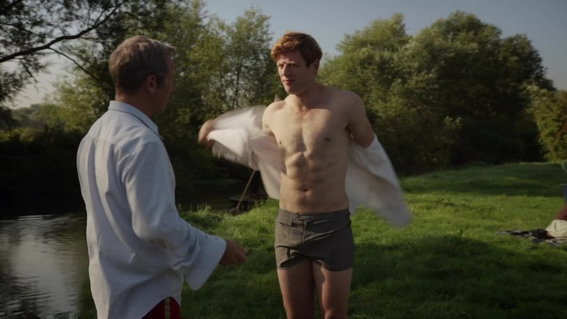 James Norton torso