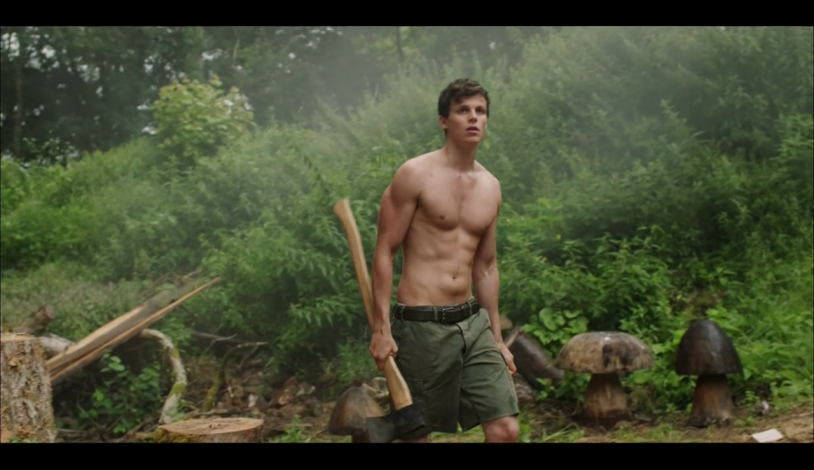 Bradley James Naked Love with Merlin