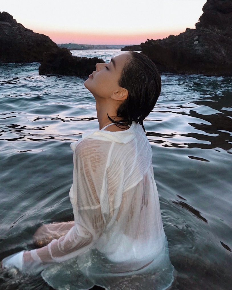 Elena Temnikova in Baikal