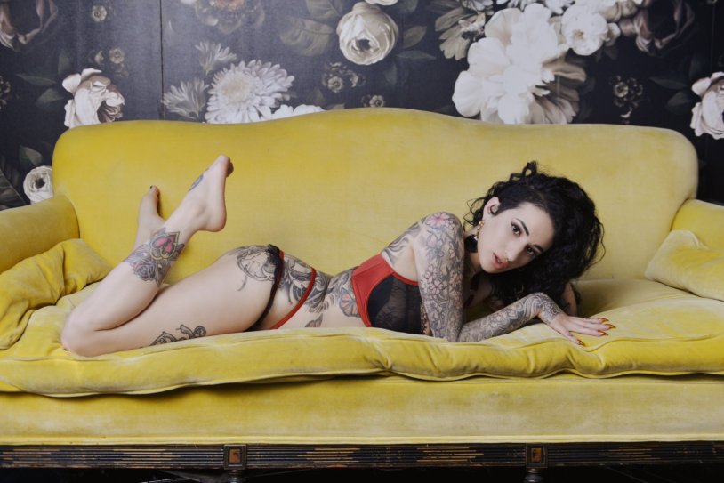 Arabella Ruby in stockings XXX