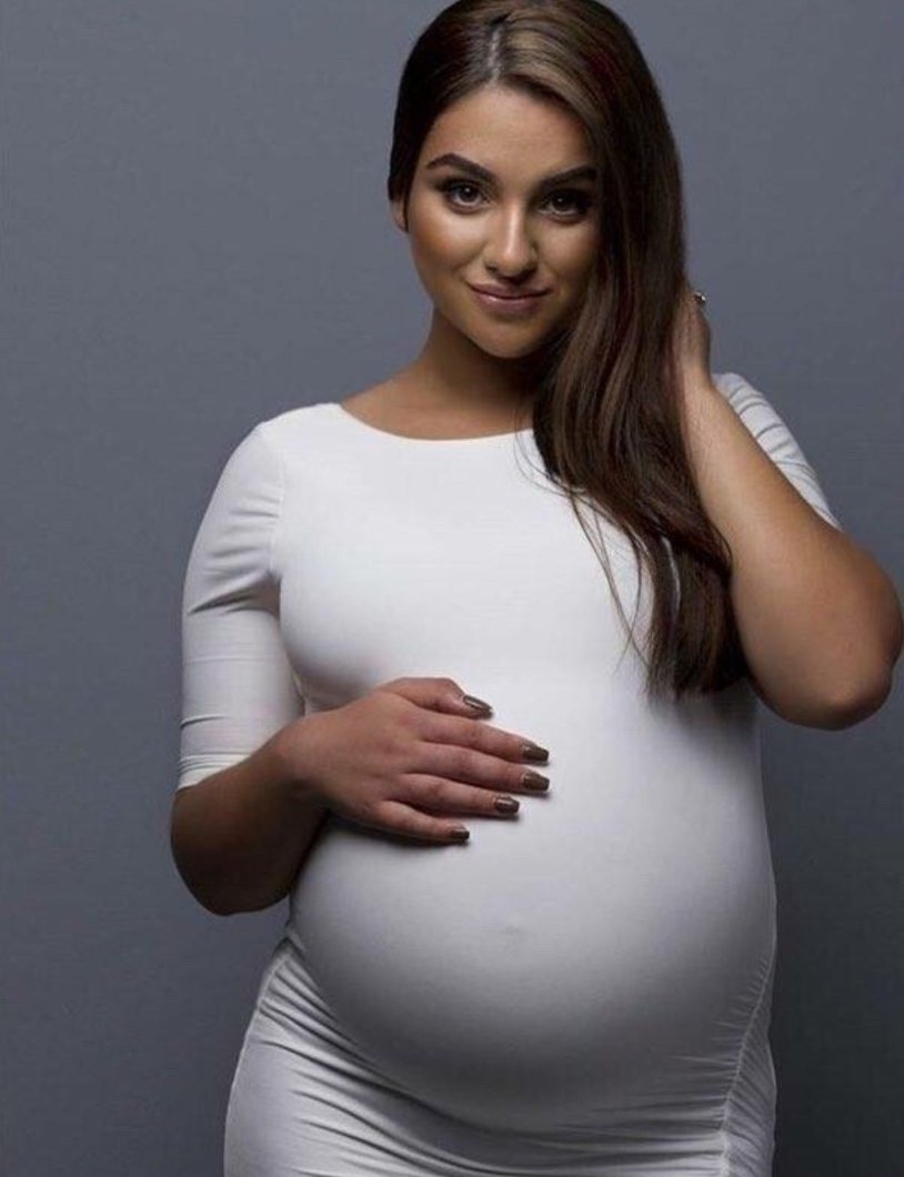 Pregnant woman model