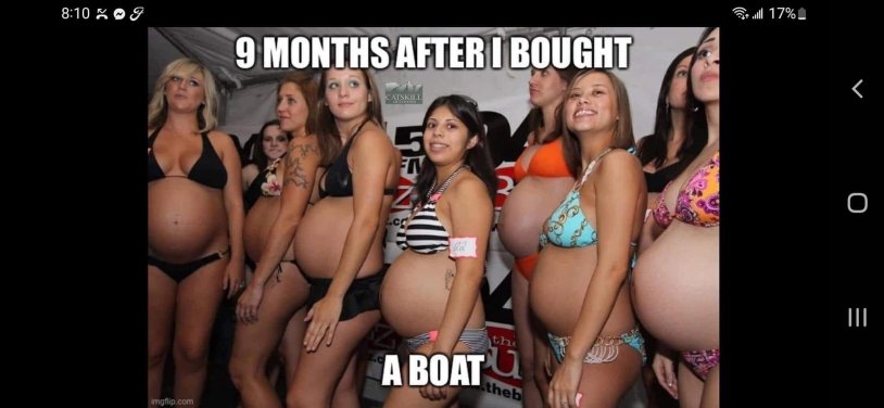 A bunch of pregnant girls