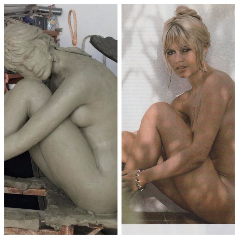 Brigitte Ann-Maro Bardo Topless