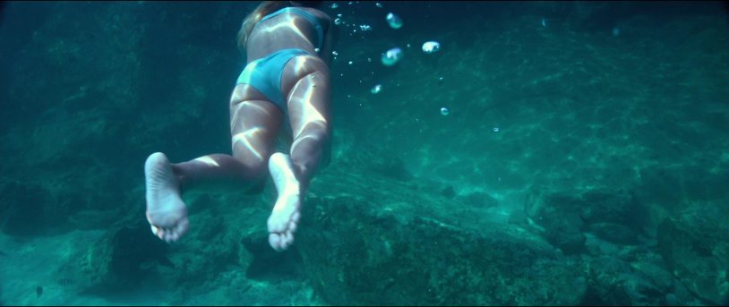 Jessica Alba in the pool