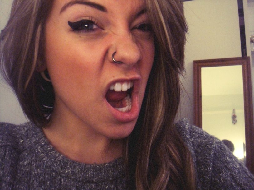 Bloggers with a punctured nose