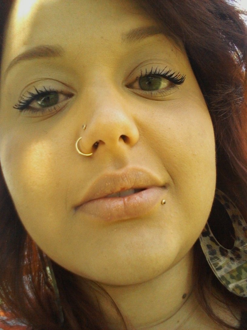 Nose piercing