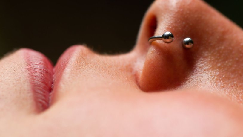 Singer with a ring in the nose