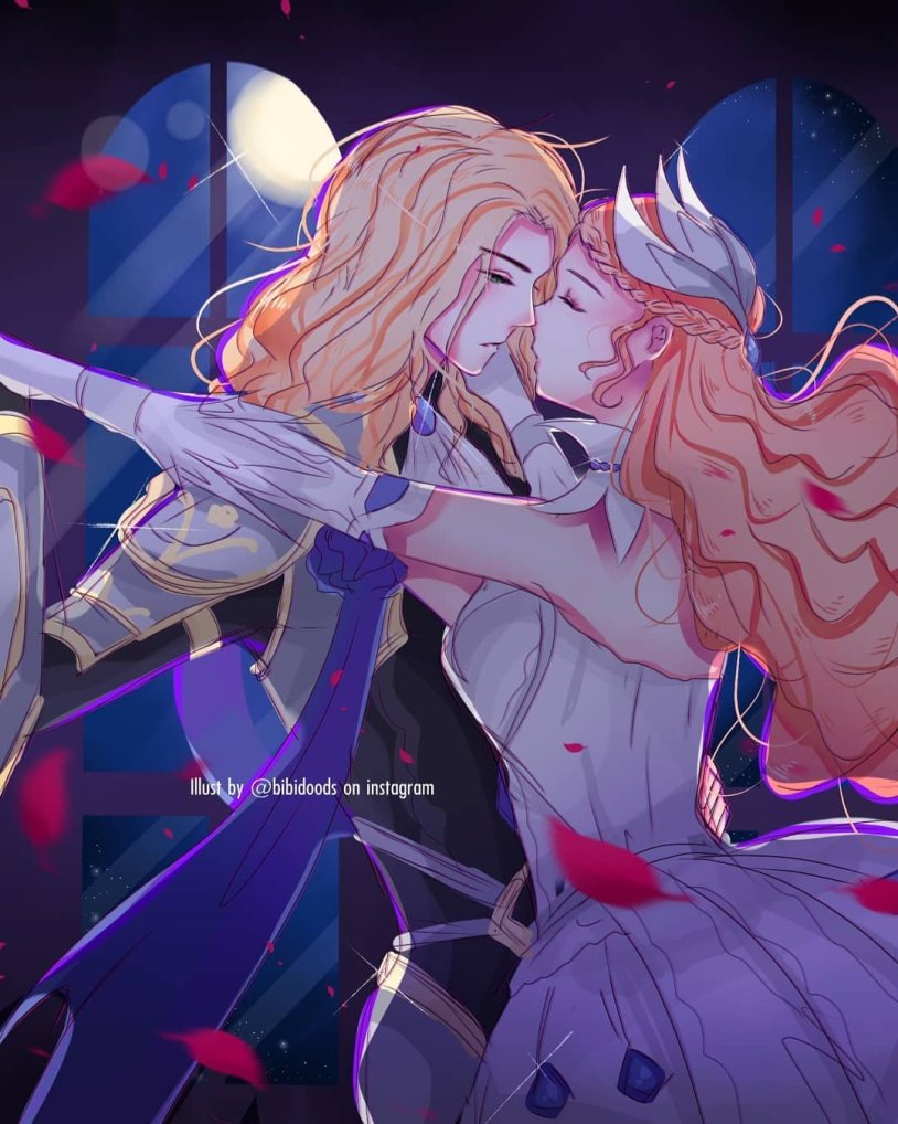 Mobile Legends Odetta and Lancelot