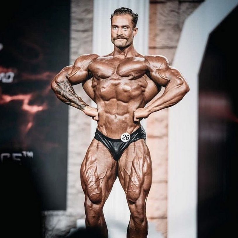 Chris Bamsted with a beard