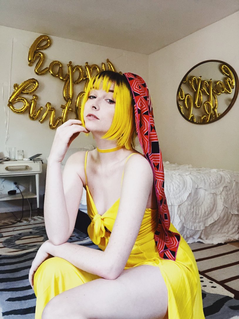 Violet aesthetics Girl