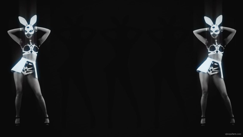 Photo shoot in the style of playboy bunny