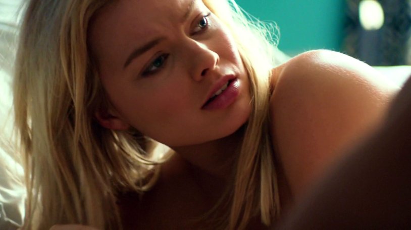 Margot Robbie Wolf with Wall Street