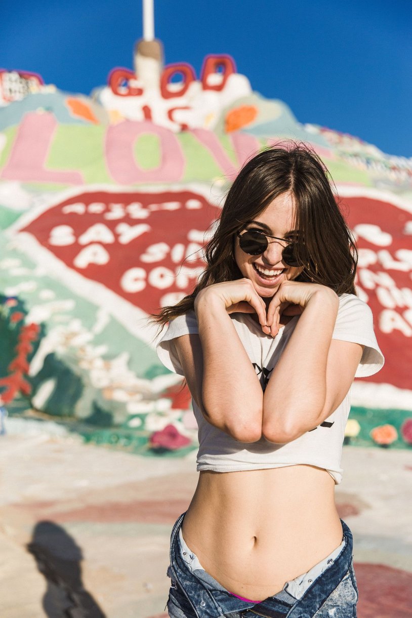 Riley Reed at the age of 14