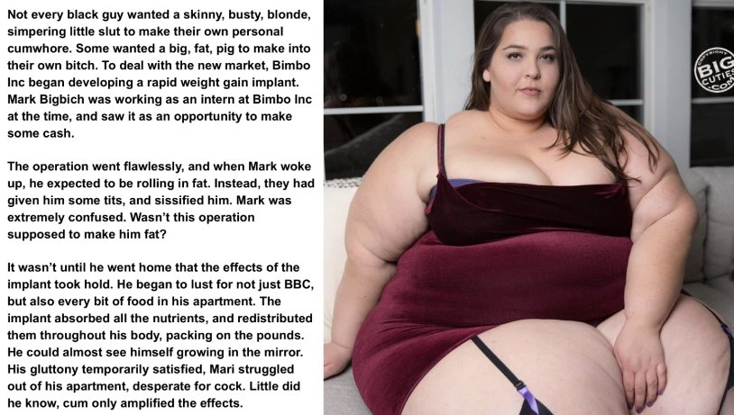 Fat Mary Boberry weight growth