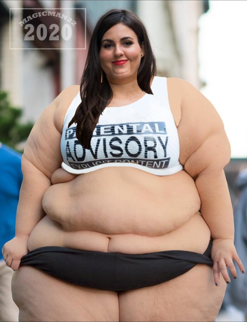 Super fat and naked Mary Boberry