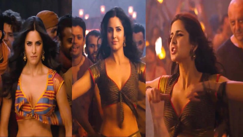 Katrina Kaif in a swimsuit on the desktop