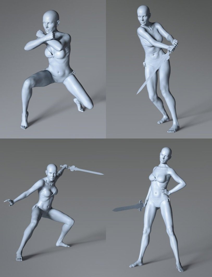 3D model of the female body