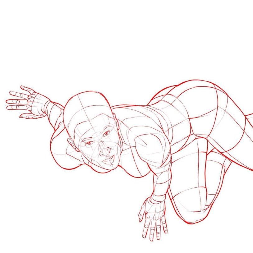 Posing female figure nial