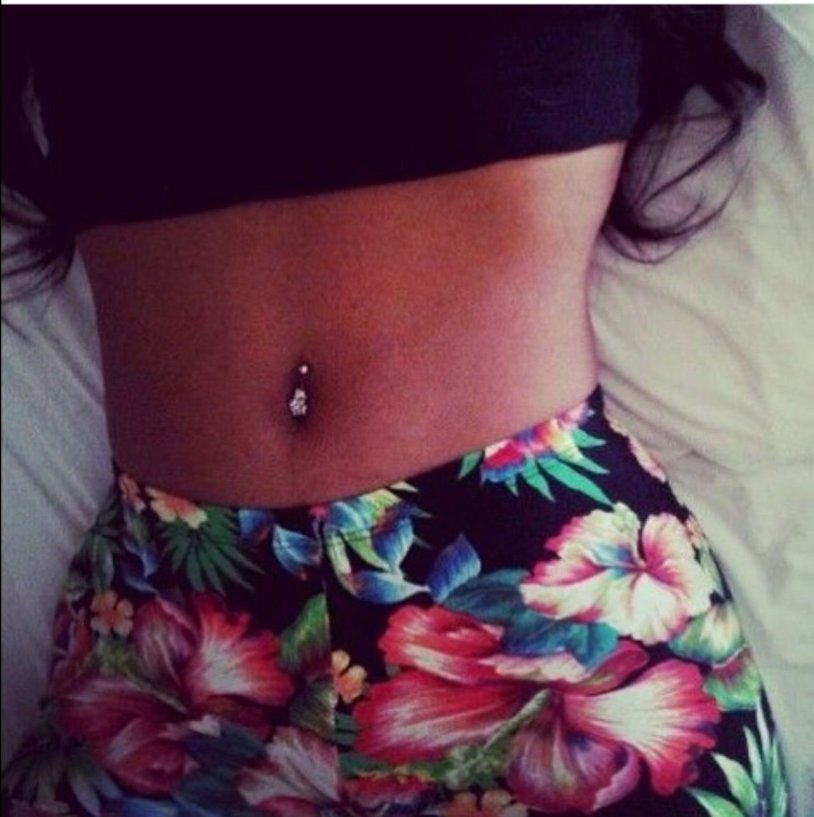 Puncture of the external navel