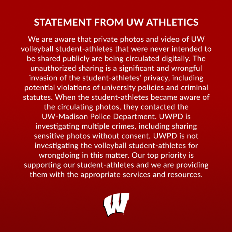 WisConsin Volley Ball Leak