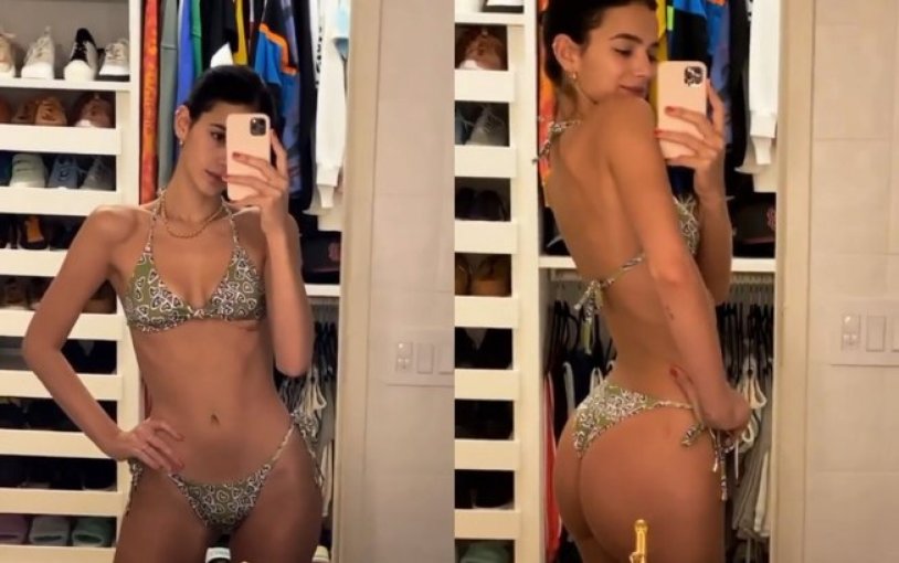 Neymar and Bruna Markezini 2018