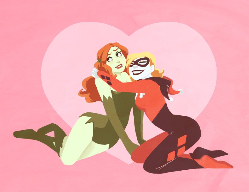Harley Quinn and poisonous ivy Yuri