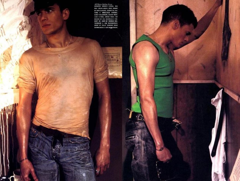 Summer with a model model