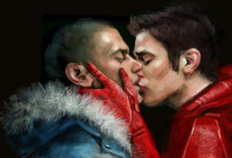 Barry Allen and Leonard Snart