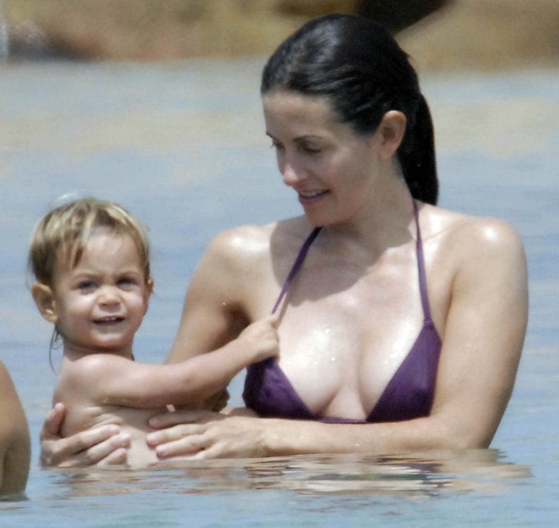 Courtney Cox in Youth in Lingerie