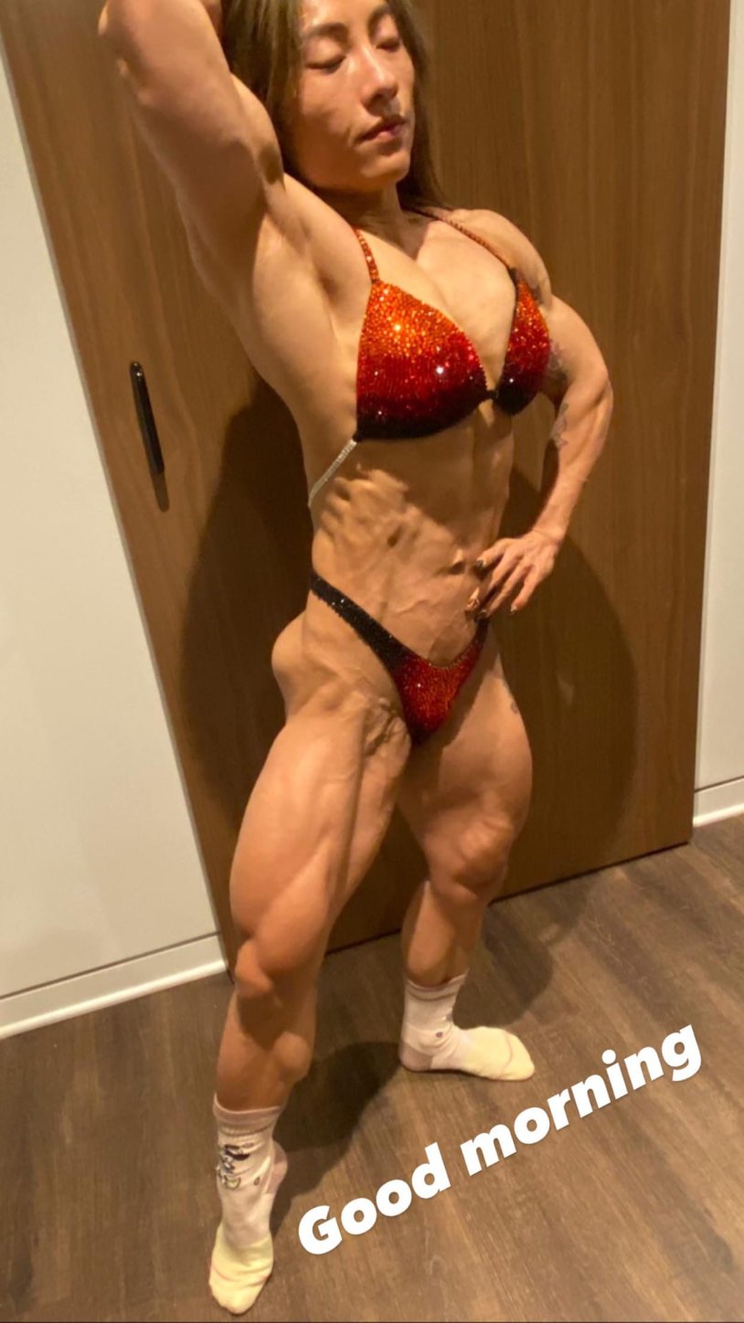 Bodybuilder Shannon Seley
