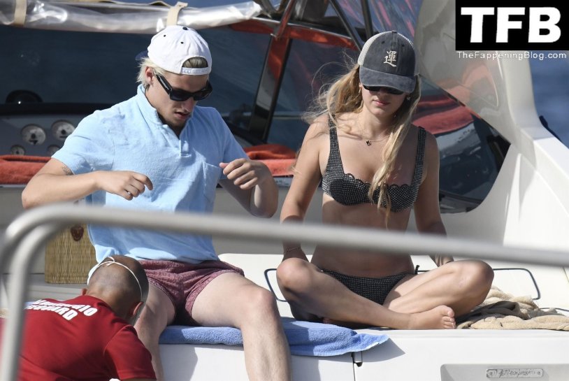 Millie Bobby Brown on the beach