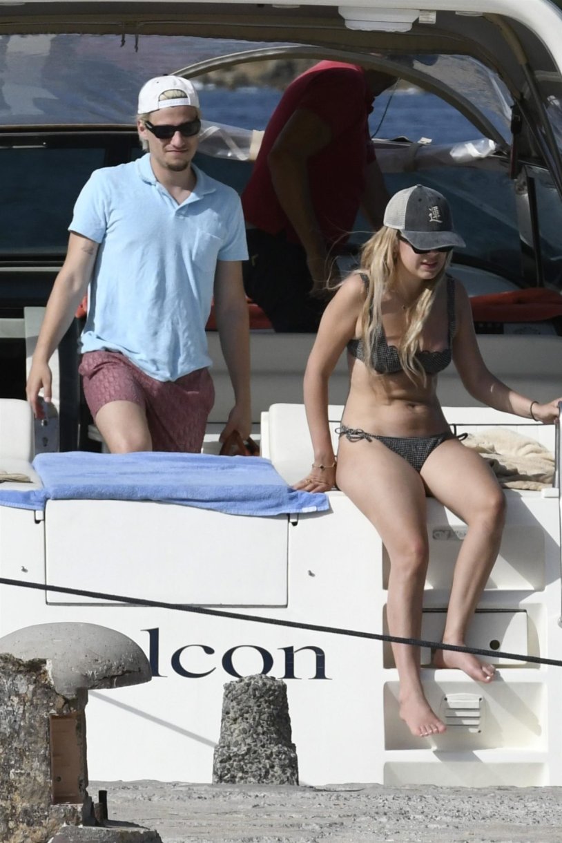 Millie Bobby Brown On the Beach Bikini 2022