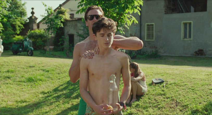 Timothy Shalame Elio and Oliver