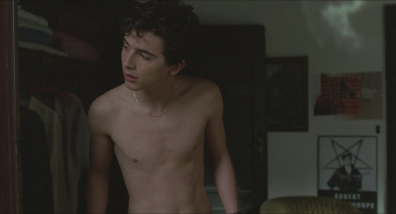 Timothy Shalame is naked