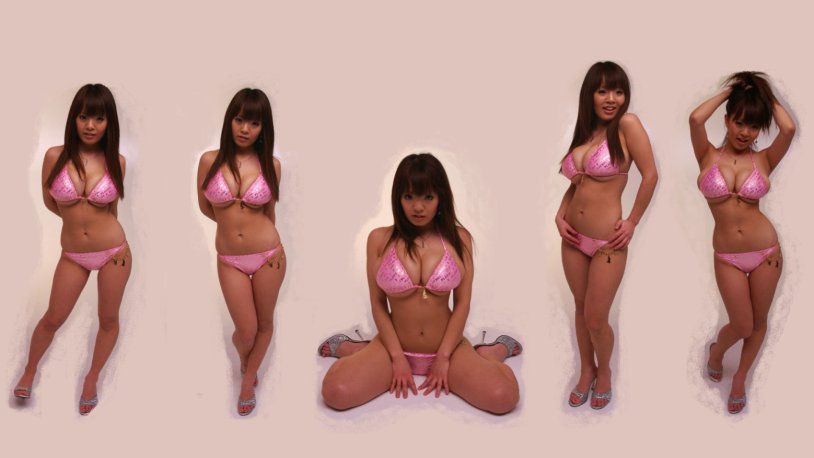 Hitomi Tanaka and Henri Okita